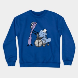 toothbrush Crewneck Sweatshirt